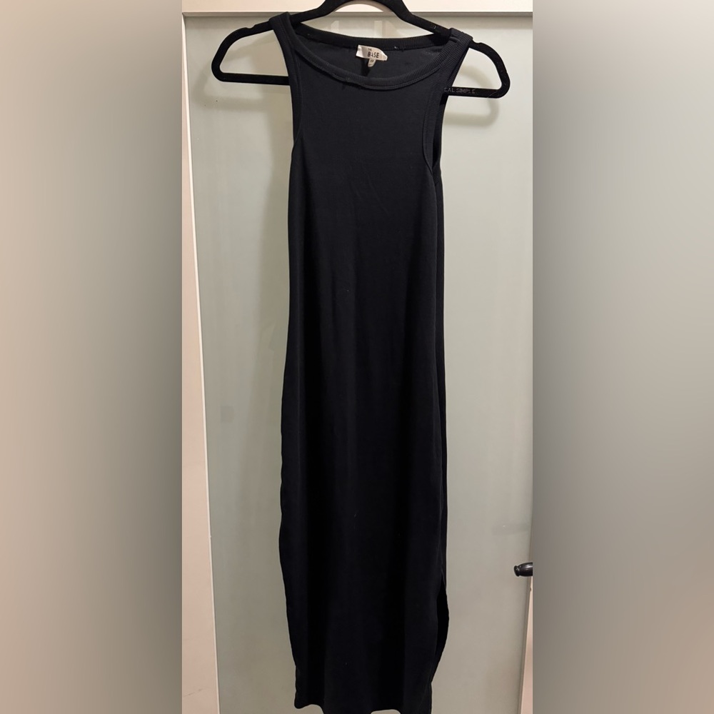 Elegant Black Midi Dress
